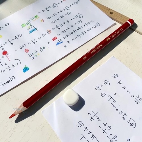 Faber Castell Kırmızı Kopya Kalemi
