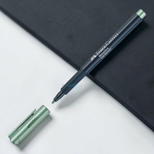 Faber Castell Marker Kalem Metalik Yeşil Wanderlust