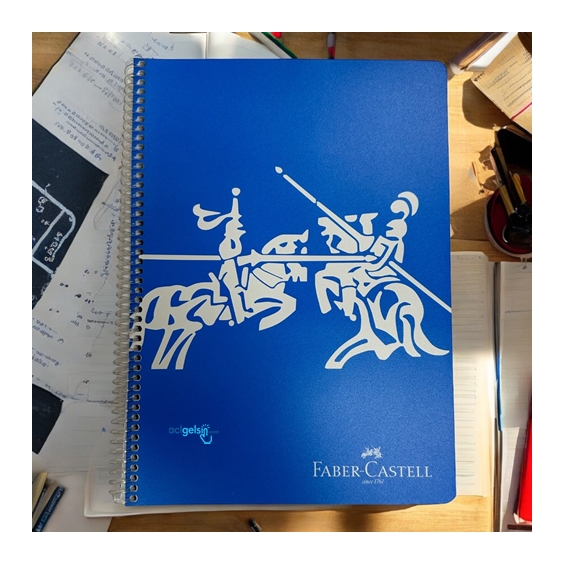 Faber Castell Since Spralli Defter A4 140 Yaprak Kareli