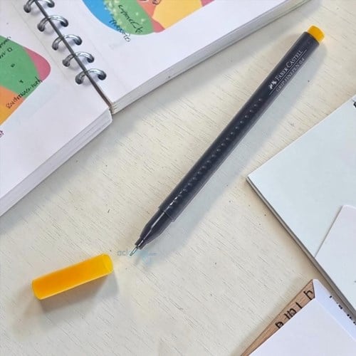 Faber Grip Finepen 0.4 Mm Krom Sarısı
