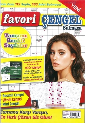Favori Çengel Bulmaca Dergisi 2026/02