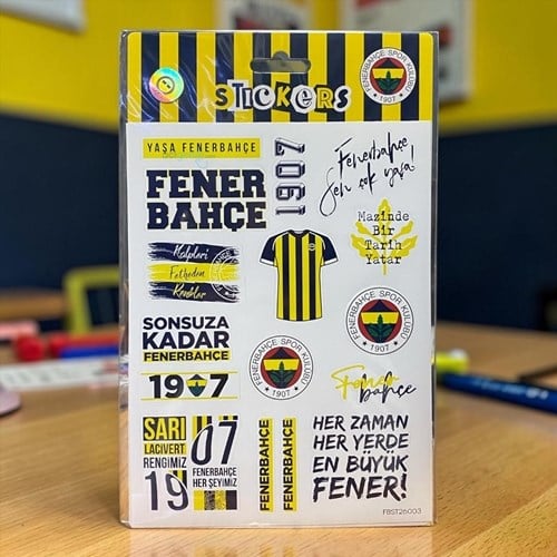 Fenerbahçe Taraftar Sticker Seti Fbst26003