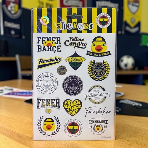 Fenerbahçe Taraftar Sticker Seti Fbst26004