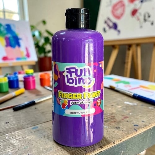 Funbino Parmak Boyası 500 Ml Mor