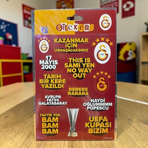 Galatasaray Taraftar Sticker Seti Gsst26014