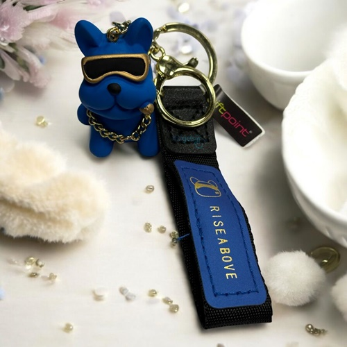 Giftpoint Bells Hiphp Buldog Silikon Anahtarlık