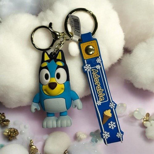 Giftpoint Blue Dog Silikon Anahtarlık