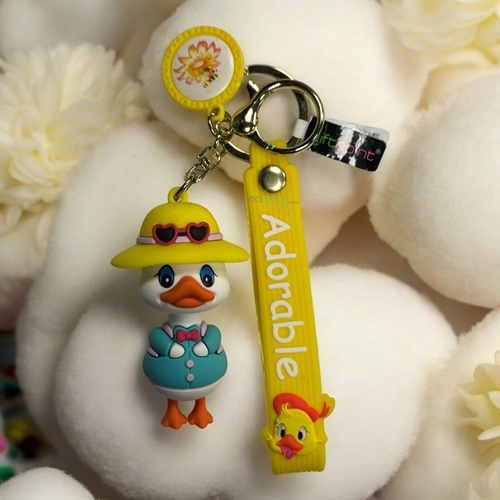 Giftpoint Lady's Duck Silikon Anahtarlık