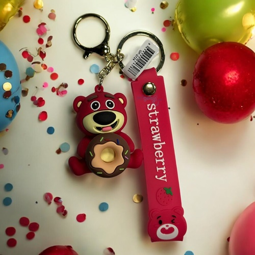 Giftpoint Sevimli Ayı Silikon Anahtarlık