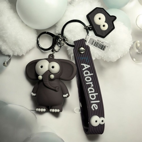 Giftpoint Sevimli Fil Silikon Anahtarlık