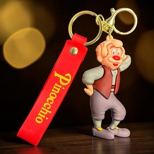 Giftpoint Sevimli Geppetto Silikon Anahtarlık