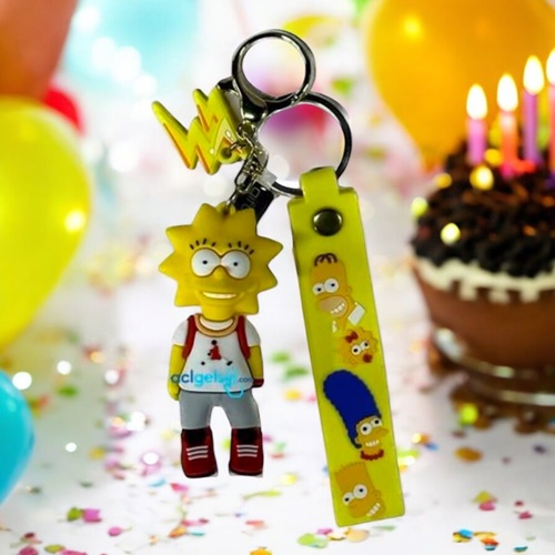 Giftpoint Simpsonlar Silikon Anahtarlık Lisa