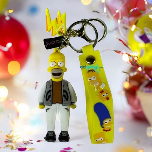 Giftpoint Simpsonlar Silikon Anahtarlık Homer