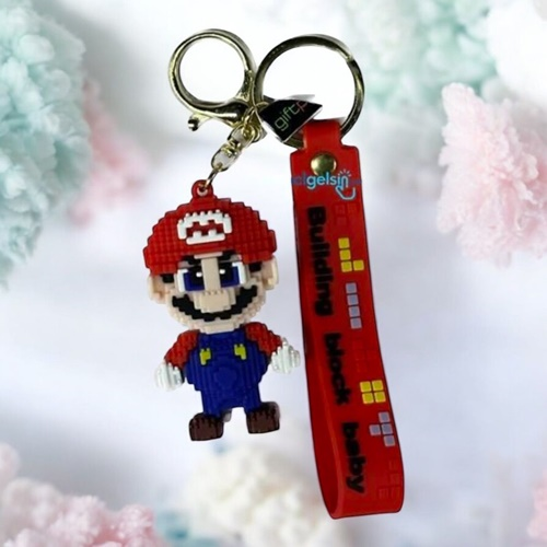 Giftpoint Süper Mario Silikon Anahtarlık