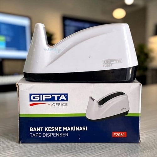 Gıpta Bant Kesme Makinesi Küçük Boy Beyaz F2061
