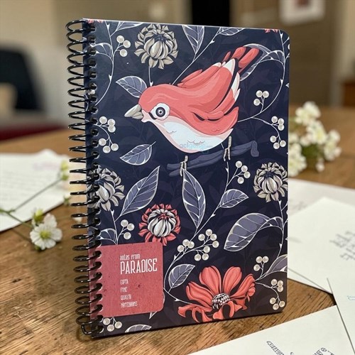 Gıpta Defter Paradise 120yp Çizgi Spiralli Sert Kapak Defter