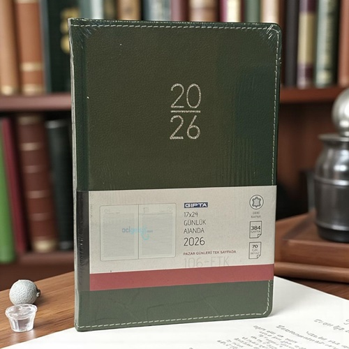 Gıpta Eco Günlük Ajanda 17x24 Ebat