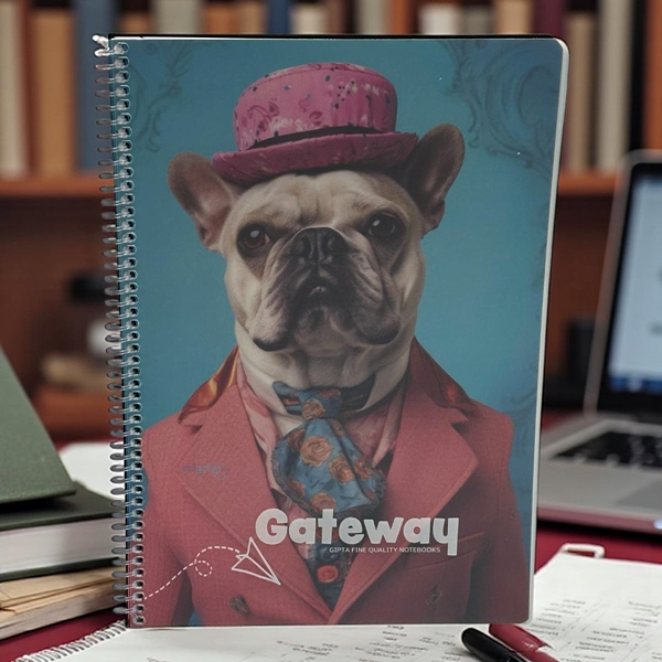 Gıpta Gateway Spralli Pp Kapak 80 Yaprak Defter A4 Çizgili