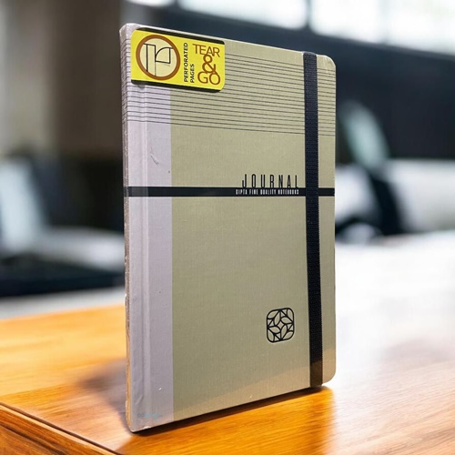 Gıpta Journal İpli Dikişli Sert Kapak Defter 13x21 120yp Çizgili