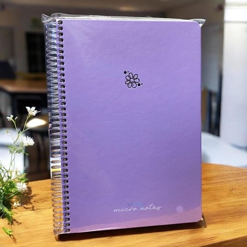 Gıpta Micro Notes Spiralli Sert Kapak Defter 17x24 100 Yaprak Kareli