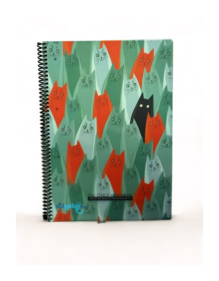 Gıpta Only Note A4 80 Yaprak Kareli Pp Kapak Defter