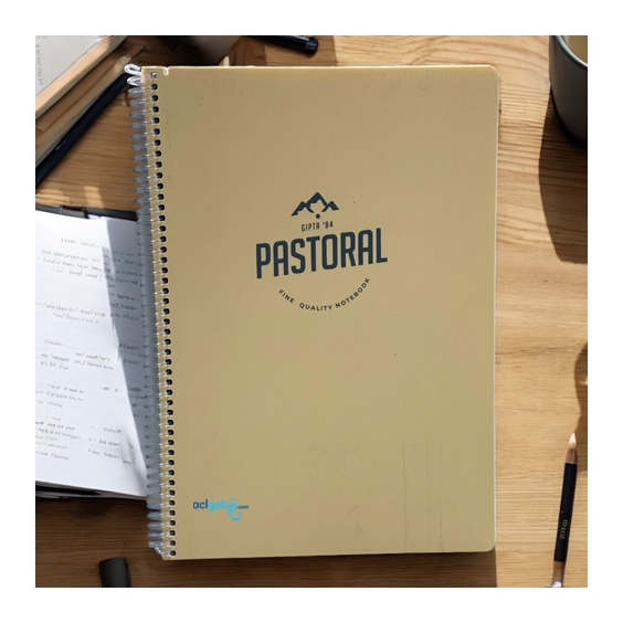 Gıpta Pastoral Spralli Defter A4 120 Yaprak Kareli