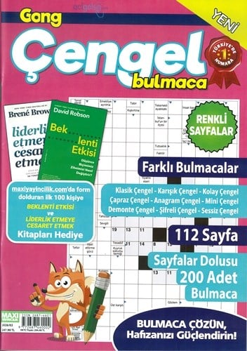 Gong Çengel Bulmaca Dergisi 2026/02