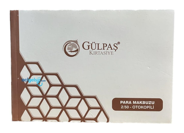 Gülpaş Para Makbuzu Otokopili 14x20 50+50 Yp