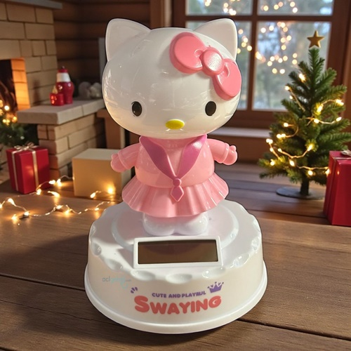 Güneş Enerjili Dans Eden Hello Kitty
