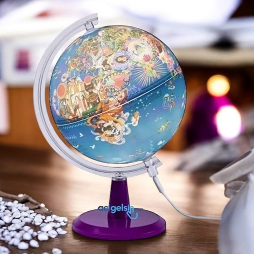 Gürbüz 30cm Işıklı Mitolojik Küre Usb Girişli
