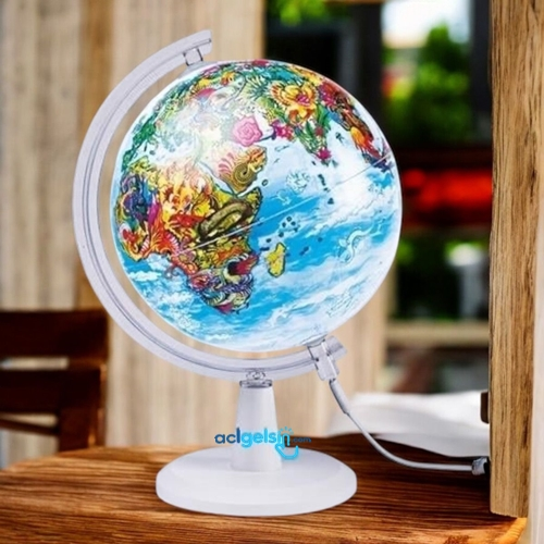 Gürbüz 30cm Işıklı Mk Fantastik Küre Usb Girişli