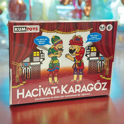 Hacivat Karagöz Geleneksel Türk Kutu Oyunu