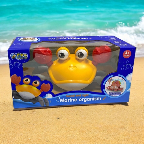 Hareketli Şarjlı Sesli Işılklı Sensörlü Yengeç Oyuncak