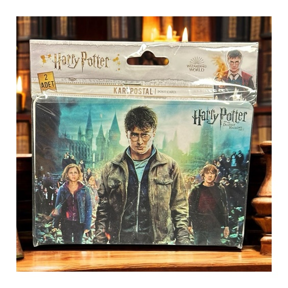 Harry Potter Kartpostal 2li Set