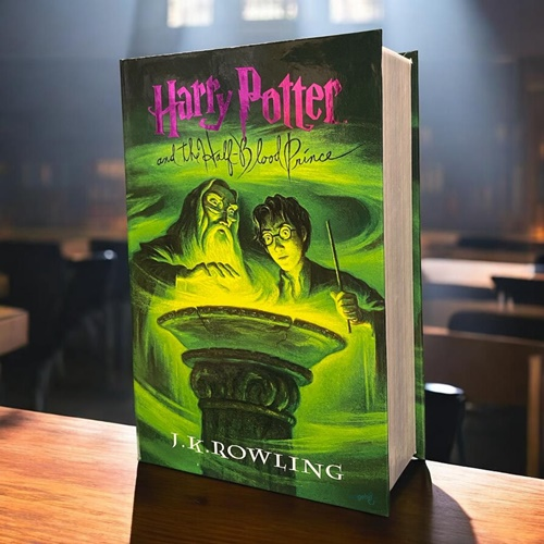 Harry Potter Kitap Görünümlü Kilitlenebilir Metal Gizli Kasa
