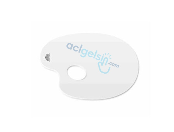 Hatas - Godesiz Oval Resim Paleti Ekonomik 16x25 Cm