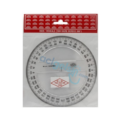 Hatas - Minkale Plastik Tam Daire 360 15 Cm