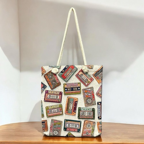 Haydibag Dokuma Heybe Çantası Kasetler