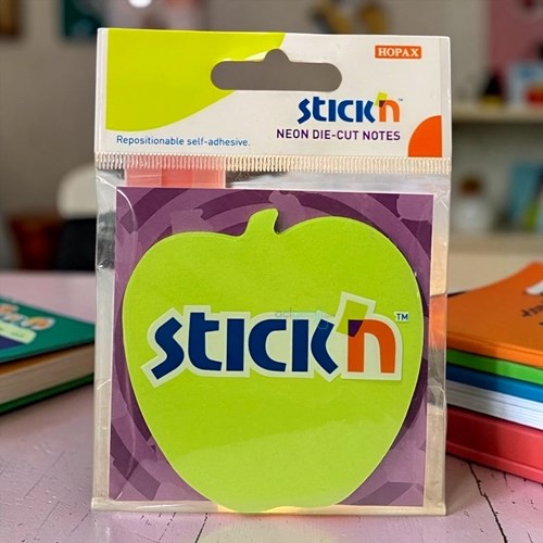Hopax Stick'n Post-it Yapışkanlı Not Kağıdı Elma