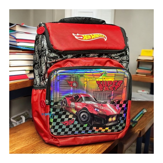 Hotwheels Lisanslı Okul Çantası