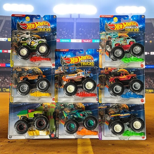 Hotwheels Monster Trucks Araba Tekli Bilisterli