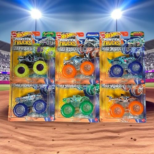 Hotwheels Monster Trucks Power Smashers Araba Tekli Bilisterli