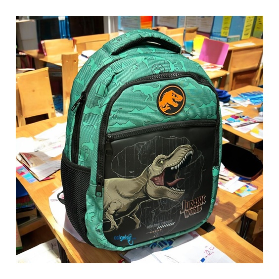 Jurassıc World Lisanslı Okul Çantası