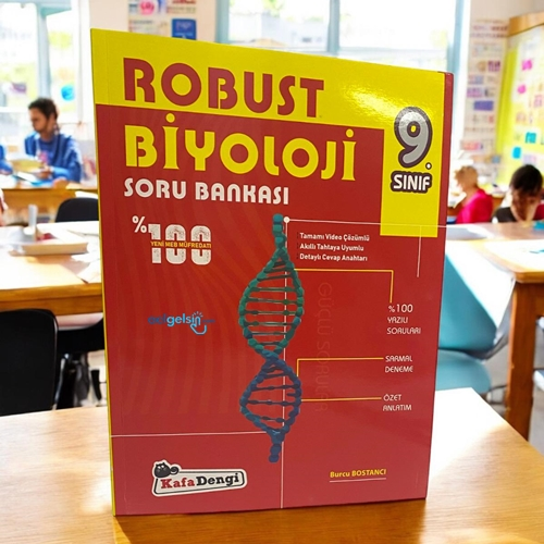 Kafa Dengi Yayınları 9. Sınıf Biyoloji Robust Soru Bankası