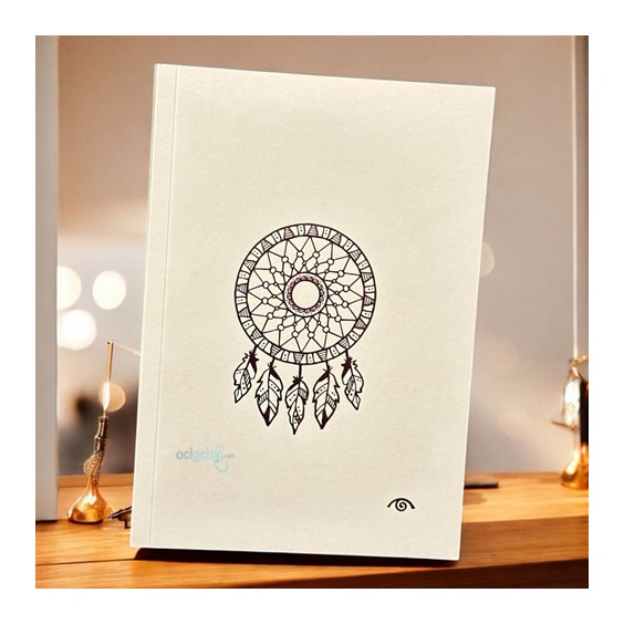 Kalipso Dreamcatcher Not Defteri Pembe