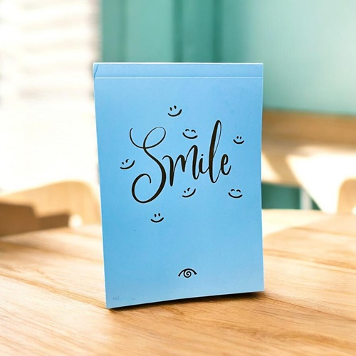 Kalipso Kreatif Pastel Mavi Bloknot Defter