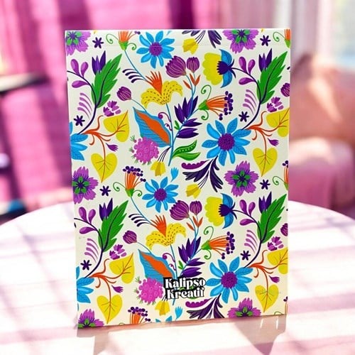 Kalipso Mini Çizgili Bloknot Foça