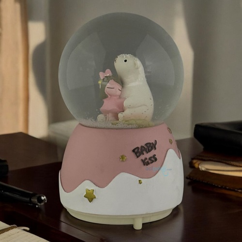 Kar Küresi Baby Kiss 80 Mm Işıklı Müzikli