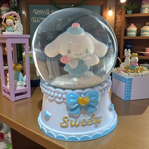Kar Küresi Cinnamoroll 60'ml Işıklı