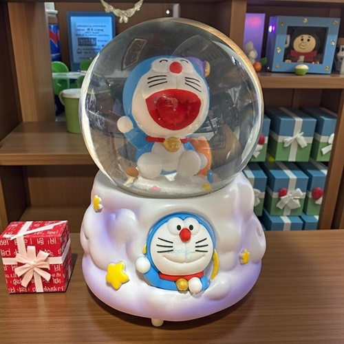 Kar Küresi Doraemon 80 Mm Işıklı Müzikli
